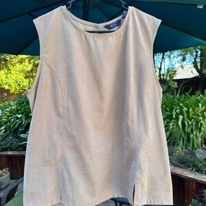 DPS Cream Tank Top